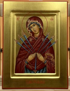 Богородица «Семистрельная» Образец 16 Черемхово