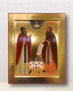Икона «Антоний и Феодосий Печерские» Черемхово